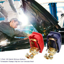 1 Pair 12V Quick Release Battery Terminals Clamps Clip for Car Caravan Boat A