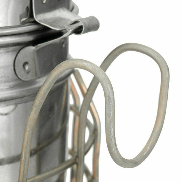 Bee Hive Smoker Stainless Steel w/Heat Shield Beekeeping Equipment Well EWT