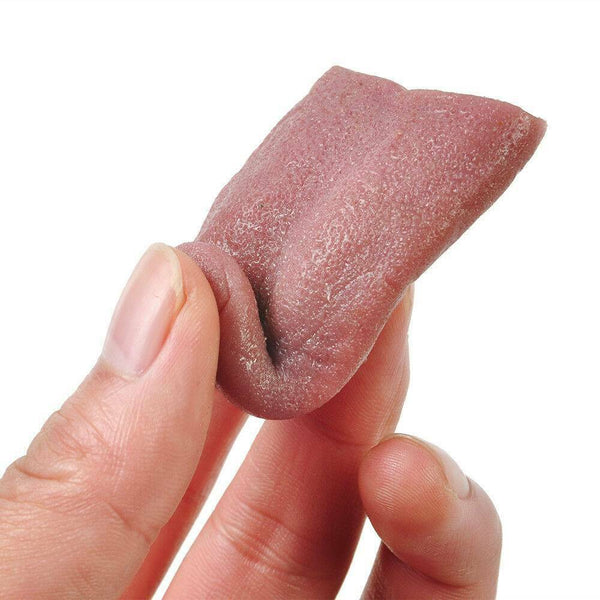 Funny Realistic Tongue Gross Prank Magic Tricks Magician Prop Halloween Horrible