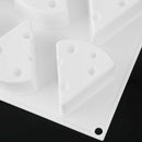 Pastry Molds Dessert Cake Decorating Chocolate Cookies Mousse 8-Cavity Mould