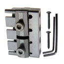 4-string Electric Bass Guitar String Locking Nut W/ 2pcs Screws 2pcs Wrench