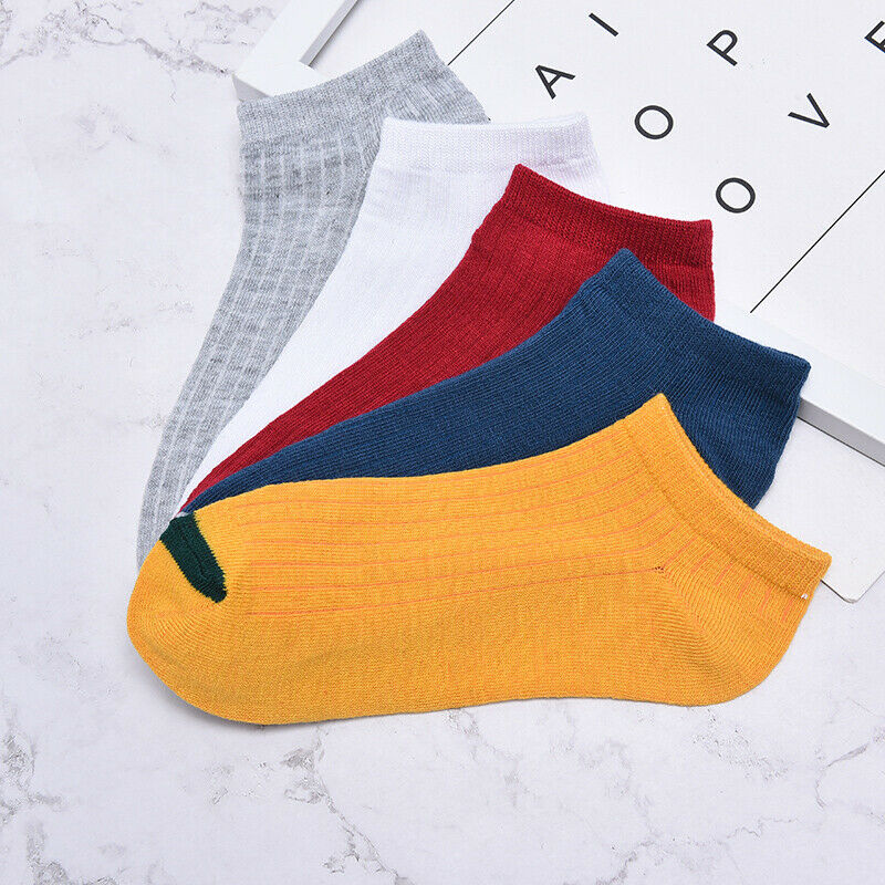 Women high bar Comfortable Cotton Sock Slippers Short Ankle So- OZ