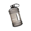 2200ml Black PETG Portable Mug Sports Water Dumbbell Bottle For Fitness Room