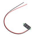 Mini Green LED Digital Display Volt Monitor Voltmeter 2.4V-30V Voltage Gauge