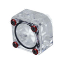 PC Cooling System G1/4 Transparent Acrylic Water Flow Meter Monitor A