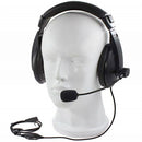 2x Professional Noise Cancelling Overhead Headphones for 2Pin Baofeng Black