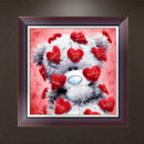 Heart Bear 5D Diamond Painting Embroidery DIY Craft Needlework Home Decor