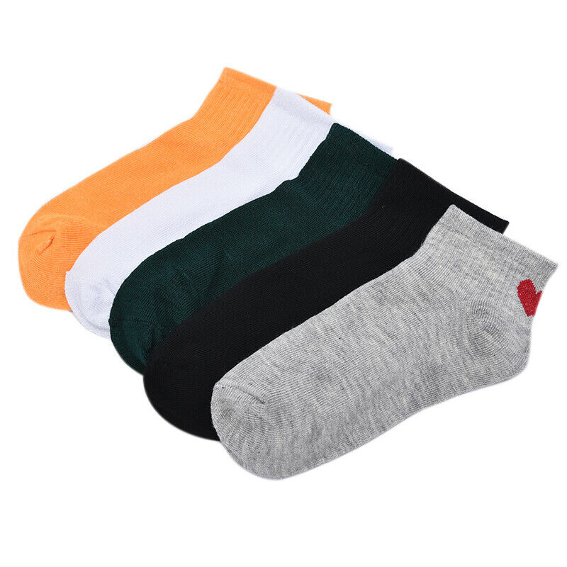 Women Followed by love Comfortable Cotton Sock Slippers Short Ankle So- OZ