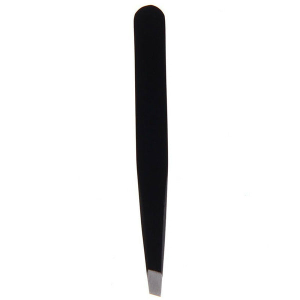 Professional Eyebrow Tweezer Slanted Hair Beauty Woman Beauty Makeup Black hN
