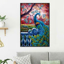 5D DIY Full Drill Diamond Painting Peacock Cross Stitch Embroidery Mosaic