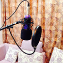 Microphone Replacement Cotton Foam Microphone Cap Mic Cover Headset Sleeve