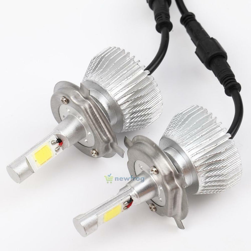 60W 6000LM H4 LED Light Headlight Vehicle Car Hi/Lo Beam Bulb Kit 6000k White