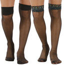 2 Pairs Breathable Stockings for Men Plus Size