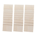30x Blank Plywood Wood Business Card Wooden Name Card Unfinished Wood Plaque