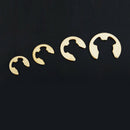 120x 304 Stainless Steel E-Clip Retaining Circlip Assortment Kit  E-typ QPM