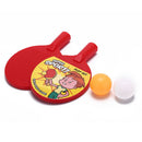 Portable Outdoor Sports Toys for Children Plastic Ping Pong Racket Ball Set  M&O