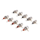 10 Pcs. RCA Jack RCA Audio RCA Jack High-end Connector Plug