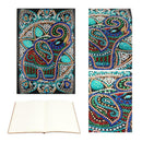 DIY Elephant Special Shaped Diamond Painting 50 Pages A5 Notebook Notepad