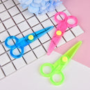 Quality Safety scissors Paper cutting Plastic scissors Children's handmade toyME