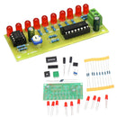 LED Chaser Flowing Water Light NE555 Module + CD4017 PCB Board DIY KME