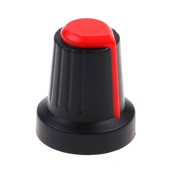 8Pcs potentiometer knob switch cap inside 6mm outside 15mm * high 17mm 3 Kw