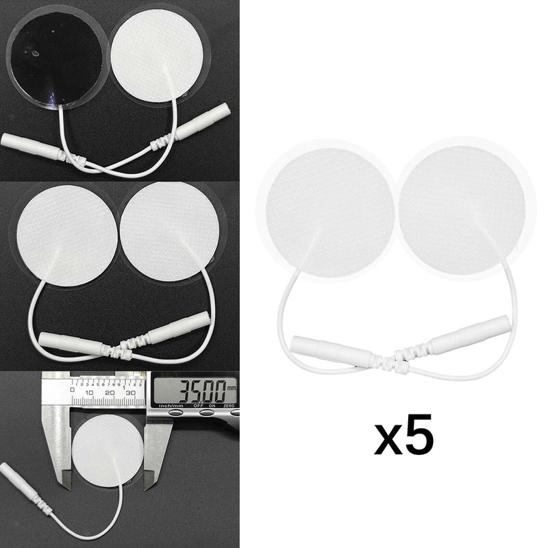 10Pc Electrode Pads For Acupuncture Therapy Tens Massagers Unit Replacements