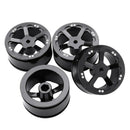 4PCS Upgraded Aluminum Wheel Hub for WPL B1 B16 B24 B36 C14 C24 1/16 Rc Car O5A1