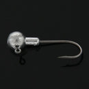 5Pcs Hooks Metal Lead Head Jig Fishing Lures Heads Solid Parts 3.5G