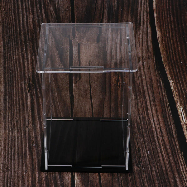 Modern Acrylic Display Show Case Dustproof Box Ornament Tool 208x108x200mm