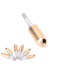 6x Whistle Copper Arrowhead Screw Hunting Arrow Field Hunting Heads MO