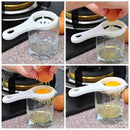 Kitchen Tools Gadget Egg Yolk White Separator Divider Holder Sieve K7D8