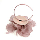Women Flower Fascinator Hat 1920s  Bridal Headband Cocktail Party