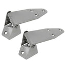 2x Boat Strap Hinges Hatch Door Hinge Marine Hardwares 140x50mm with 6 Holes