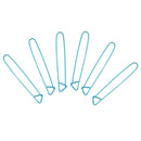 12Pcs Yarn Stitch Holder Crochet Knitting Needles Crocheting Crafts Supplies