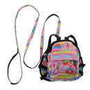 Small Dog Self Mini Carrier Back Pack Pocket Saddle Bags w/ Training Lead Leash