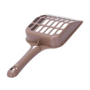 Plastic Non slip Grip Pet Cat Dog Wastes Trash Cleaner Litter Scoop Random