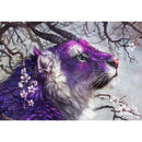 Fantasy Tiger Diamond Painting Full Drill 5D Diy Rhinestone Kit 30 x 40cm