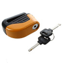 Blocked Disc Lock Alarm stainless steel universal motorcycle safety X8K6