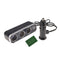 Car Power Adapter Triple Cigarette Lighter Socket Splitter Dual USB Port DC 12V