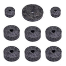 18Pcs Drum Felt Set Replacement Parts Percussion Instrument Accessories Inc