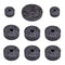 18Pcs Drum Felt Set Replacement Parts Percussion Instrument Accessories Inc