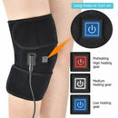Electric Heated Knee Pad Warm Leg Wrap Belt Brace Arthritis Pain Relief BX