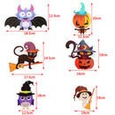 6PCs Ceiling Hanging Swirl Halloween Party Decor Room Bar Festival Ornamen3C