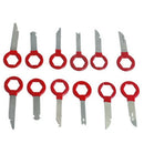 17Pcs Car Radio Audio Removal Install Key Kit Stereo Dash CD Player Removal