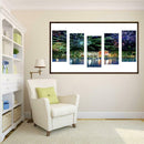 Waterside City 5D DIY Full Drill Diamond Painting 5-picture Combination Kit