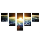 Modern Wall Hanging Canvas Picture Art Print Painting Home Decor Sunrise-S