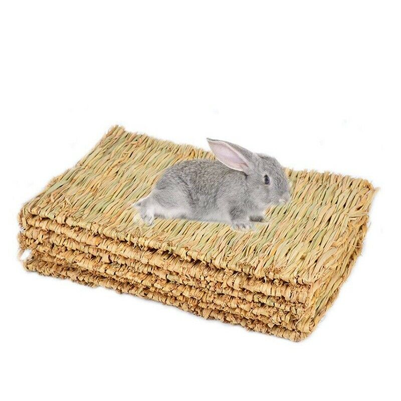 Rabbit Mat,Grass Mats For Rabbits,Safe & Edible Rabbit Mats For Cages,Bunny S6O5