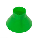 Cone Shaped Magic Car Windows Snow Remover Shovel Ice Scraper (7.5cm Green)