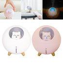 2Pcs Portable USB Mini Lovely Cat Humidifier Diffuser LED Night Light for Home