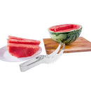 Steel Corer Scoop Cutter Slicers Watermelon Fruit Slice Stainless Server Utensil